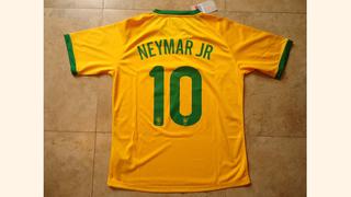 Las cinco camisetas más vendidas del Mundial Brasil 2014