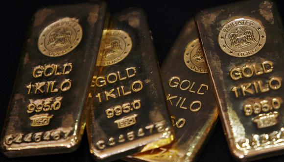 Los futuros del oro en Estados Unidos subían un 1.2%. (Foto: Reuters)