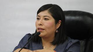 Subcomisión declara procedente denuncia de la Fiscalía contra Bettsy Chávez