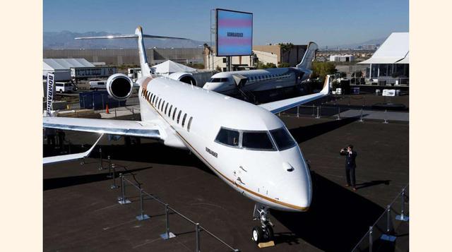 FOTO 4 | Además de la tecnología al servicio del usuario, Bombardier también presume de tener uno de los mejores sistemas de frenada y de vuelo que hacen que pueda competir con aviones mucho más pequeños.