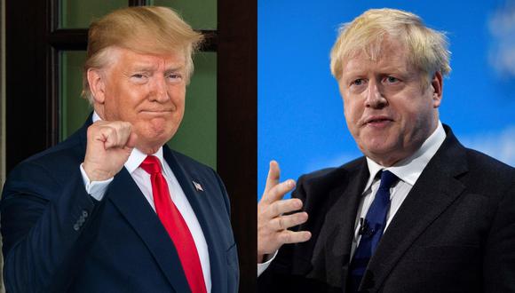 El mandatario de Estados Unidos se ha declarado como un gran seguidor de Boris Johnson. (Foto: EFE)