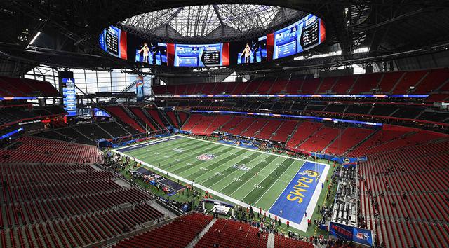 El Super Bowl 2019 se jugará en el Mercedes Benz Stadium, un recinto deportivo a todo lujo, en Atlanta. (Foto: AFP)