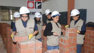 Sencico: Ahora el 30% de estudiantes de carreras técnicas de construcción son mujeres