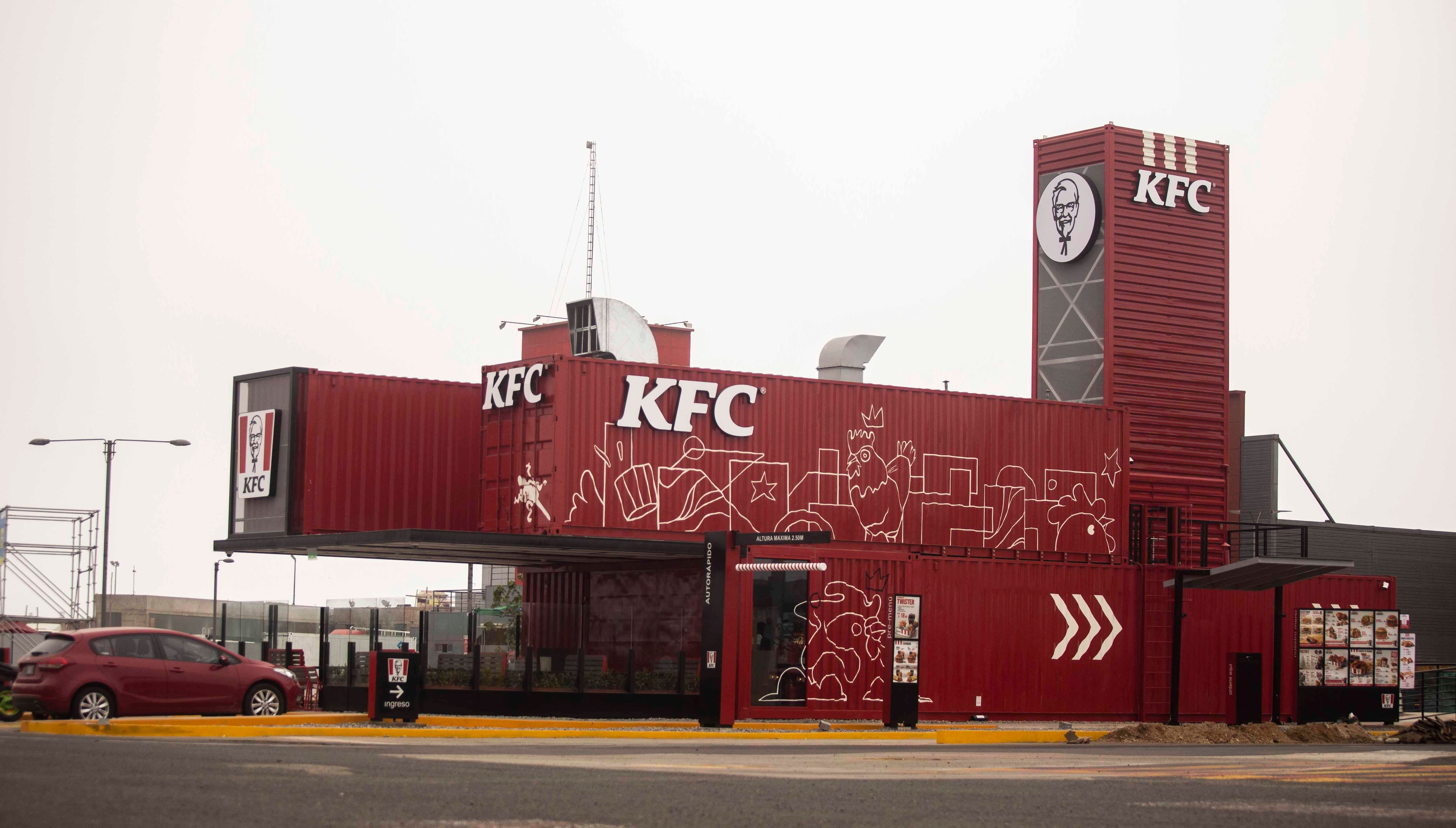 El local reciclado está ubicado en Lurín. (Foto: KFC)