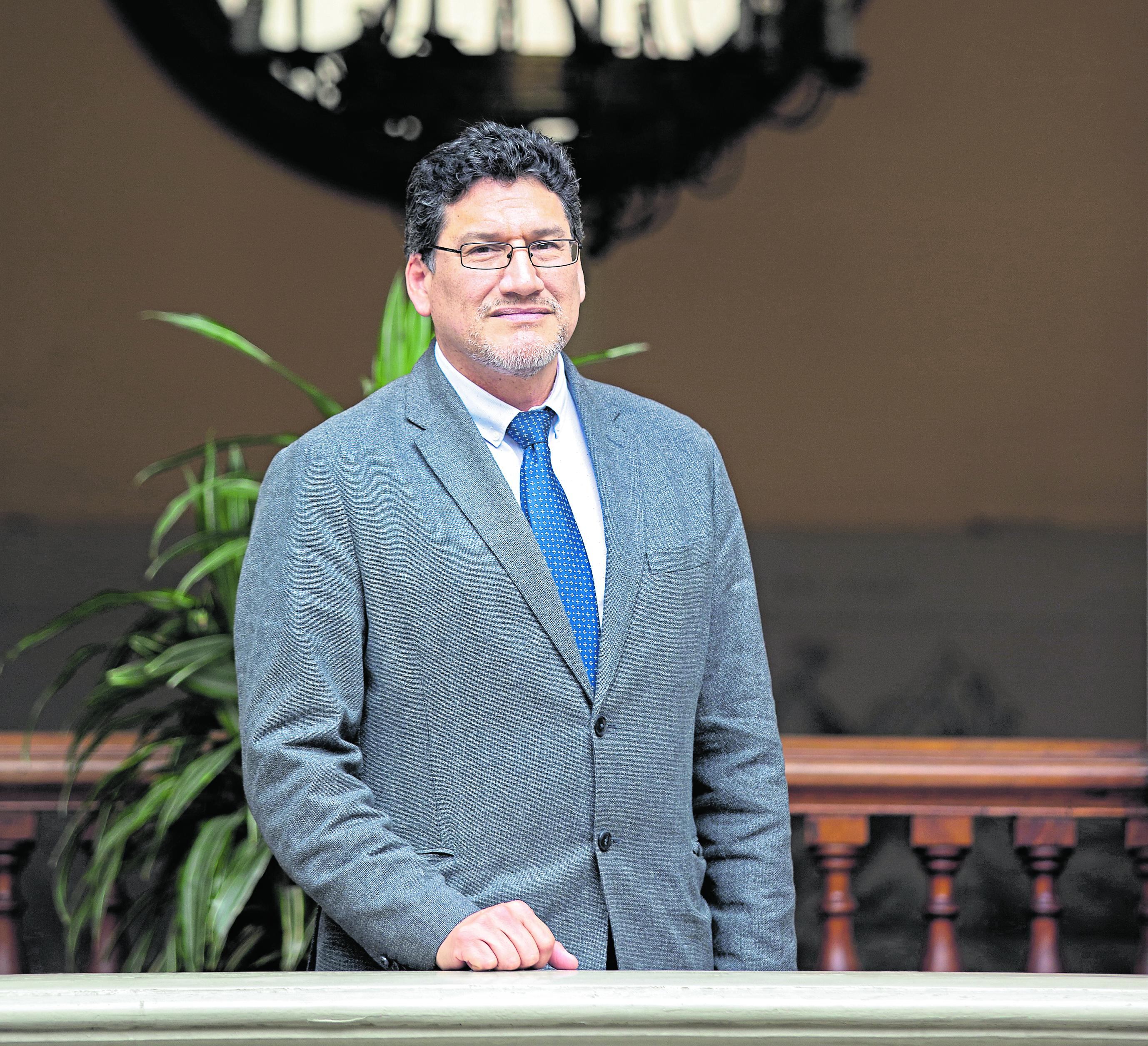 Reunión esta semana. Gabriel Amaro informó que esta semana se reunirán con el ministro de Agricultura para ver el tema de la Ley de Promoción Agraria, entre otros. (Foto: Fernando Sangama)