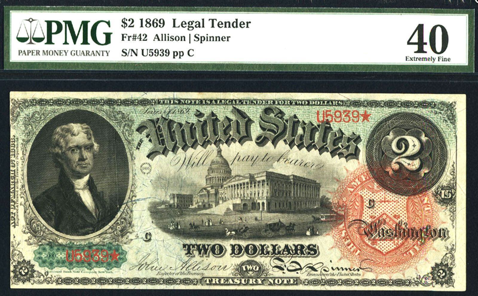 Los billetes de 1869 pueden ser los más valiosos dentro del mercado numismático (Foto: Ebay)