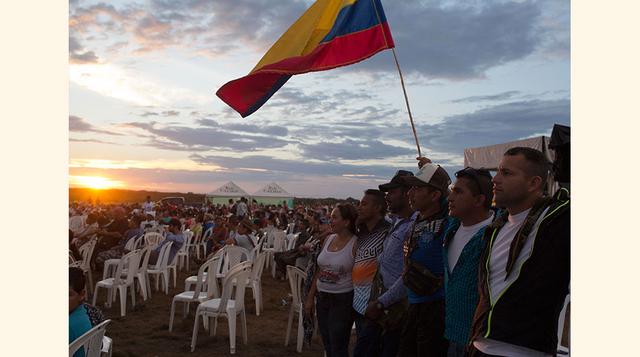 2011, marzo – Representantes del Gobierno y de las FARC sostienen la primera reunión exploratoria cerca de la frontera con Venezuela. Los encuentros secretos, que se prolongaron por 18 meses, se trasladaron luego a Cuba. (Foto: AP)
