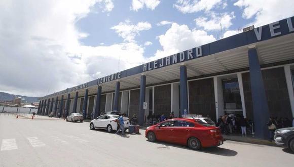 Debido a posible reinicio de protestas, el Aeropuerto Alejandro Velasco Astete del Cusco dispuso acceso restringido y solo permite acceso a pasajeros que tengan un vuelo programado hoy, miércoles 4 de enero. (Foto: Andina)