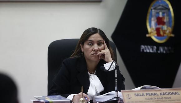 La jueza Elizabeth Arias fue nombrada a cargo del caso de Keiko Fujimori tras la recusación contra Richard Concepción Carhuancho. (Foto: GEC)
