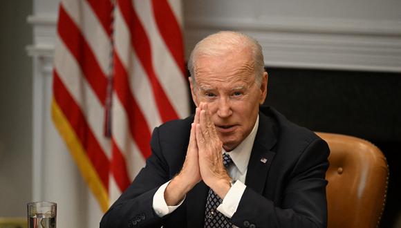 Los republicanos continúan insistiendo en que Biden debe recortar el gasto público si quiere obtener su apoyo para subir el techo de endeudamiento del país, un tope cuyo aumento o suspensión es resorte del Congreso. (Foto: Jim WATSON / AFP)