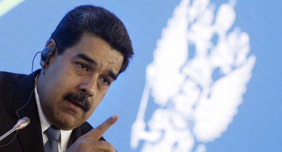 Maduro respondió a las críticas de Trump en contra del régimen político existente en Venezuela.  (Foto: EFE)