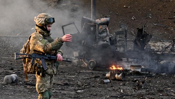 Los occidentales entregan a Kiev armas de forma incesante. (Foto: Sergei Supinsky | AFP)