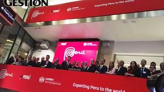 Perú abre sesión en Bolsa de Londres con tradicional 'campanazo'