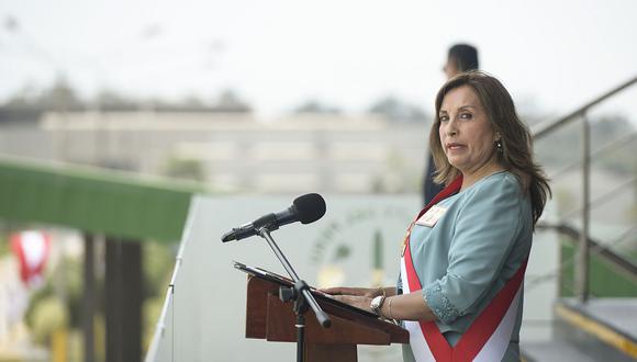 Dina Boluarte, presidenta de la República. (Foto: Presidencia)