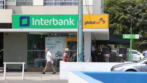 Interbank brindará facilidades a sus clientes, ante la emergencia del coronavirus. (Foto: GEC)