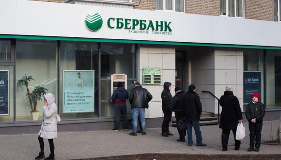 Sberbank es el mayor banco de Rusia y uno de los golpeados por las sanciones de EE.UU.