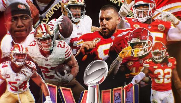 Transmisión oficial en los Estados Unidos vía CBS Sports En Vivo y En Directo para ver el Super Bowl 2024: Chiefs vs. 49ers desde Las Vegas. (Foto: NFL)