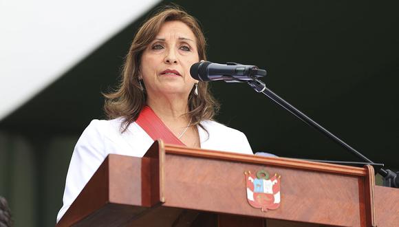 Dina Boluarte se pronunció sobre las muertes en las protestas en el país. Foto: Presidencia