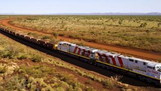 Tren robot de Rio Tinto completa el primero de muchos viajes sin maquinistas