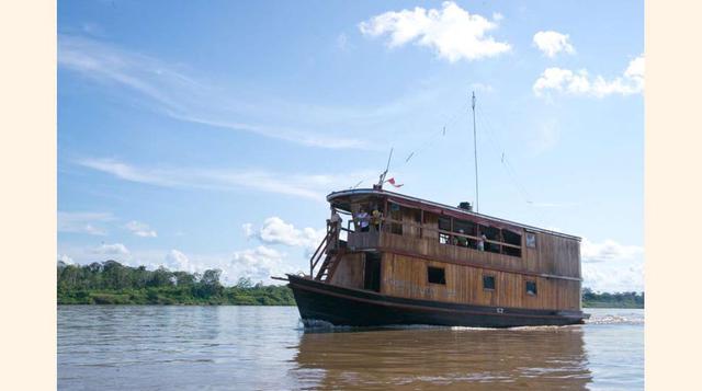 Crucero en el Río Amazonas.