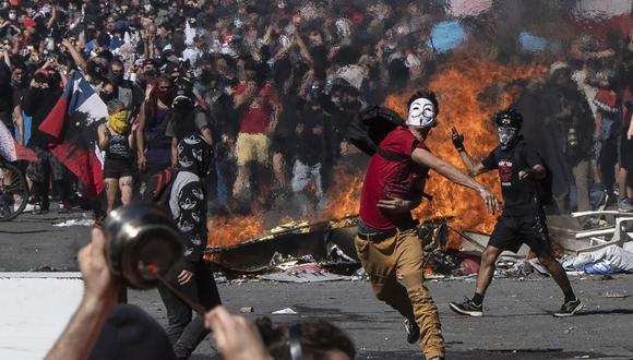 Protestas sociales. (Foto: AFP)