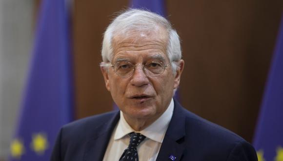 Josep Borrell, jefe de la diplomacia europea. (Foto: EFE).