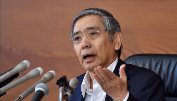 Haruhiko Kuroda. (AFP)