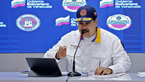 Imagen del presidente de Venezuela, Nicolás Maduro. (VENEZUELAN PRESIDENCY / AFP).