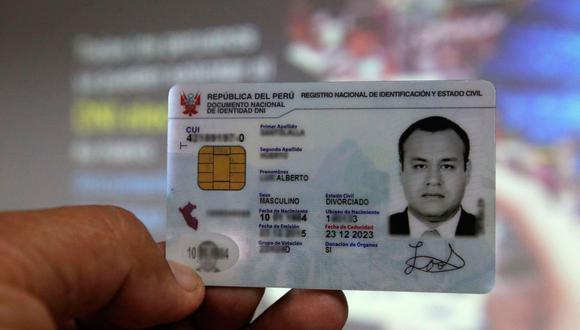 El Documento Nacional de Identidad Electrónico (DNIe) acredita de manera presencial y no presencial la identidad de su titular, permite la firma digital de documentos electrónicos, y el ejercicio del voto electrónico. (Foto: Andina)