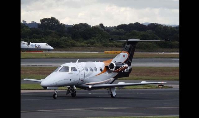 FOTO 11 | 5. Embraer Phenom 100. Precio: US$ 4,04 millones. El Phenom 100 es un magnifico avión ejecutivo (VLJ) desarrollado por el constructor brasileño Embraer. Tiene un alcance de 1,178 millas náuticas y una capacidad para cuatro pasajeros en configura
