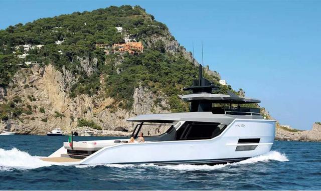 FOTO 4 | El astillero italiano ha optimizado los cascos NPL desarrollados en los años 60 por el Laboratorio Nacional de Física de Londres, que han evolucionado continuamente en las siguientes décadas. El resultado es un bajo consumo de combustible y un ex