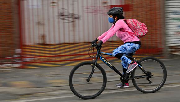 Viaje en bicicletas  (AFP / Luis ROBAYO).