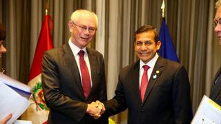 Presidente Humala se reunió con presidente del Consejo Europeo, Herman Van Rompuy