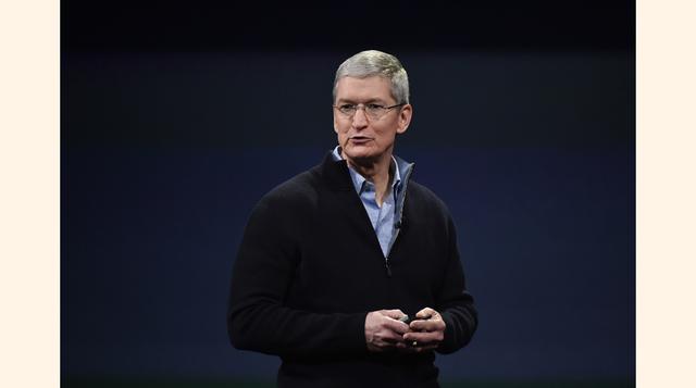 Tim Cooks, CEO de Apple (Foto: Bloomberg)
