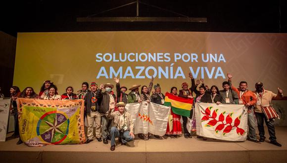 Los pueblos indígenas reunidos en la V Cumbre Amazónica de Pueblos Indígenas han elaborado un plan de acción para proteger la Amazonía. Foto: COICA.