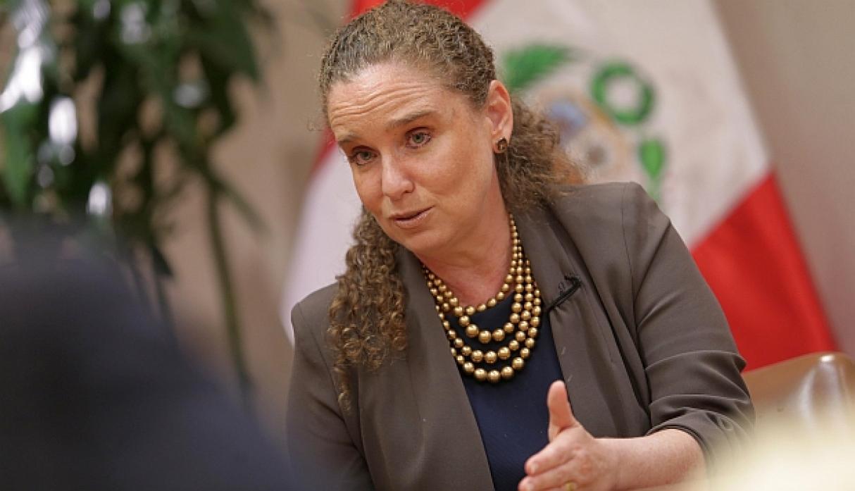 Claudia Cooper, presidenta de la Bolsa de Valores de Lima (BVL).