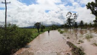 San Martín: Río Sisa se desbordó y afectó el distrito San Hilarión