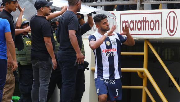 Las apuestas extremas de Betsafe pagan la cuota de 60 veces lo apostado si expulsan al defensor de Alianza Lima, Carlos Zambrano. (Foto: GEC)
