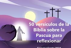50 versículos de la Biblia sobre la Pascua: pasajes cortos y bonitos con imágenes para reflexionar en Domingo de Resurrección