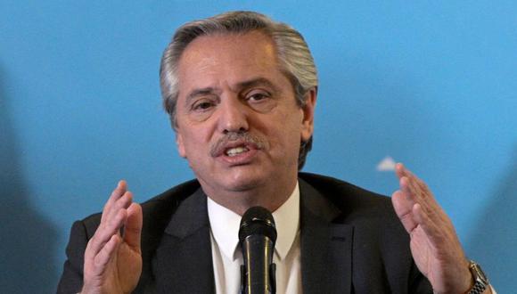 El presidente Alberto Fernández, un peronista de centroizquierda, dice haber heredado una "situación dramática".(Foto: AFP)