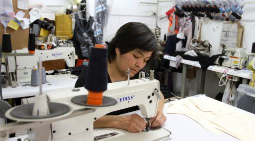 El 8.4% de mujeres trabaja en el sector manufactura. (Foto: Andina)