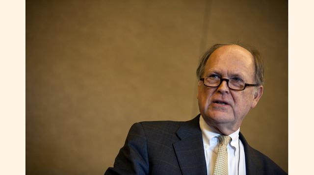 Charles Plosser. El presidente del Banco de la Reserva Federal de Philadelphia es también conocido por su teoría macroeconómica de los ciclos reales. (Foto: Bloomberg)