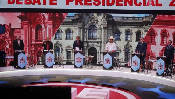 Este martes se realiza la segunda jornada del debate electoral organizado por el Jurado Nacional de Elecciones . (Foto: Mario Zapata / GEC)