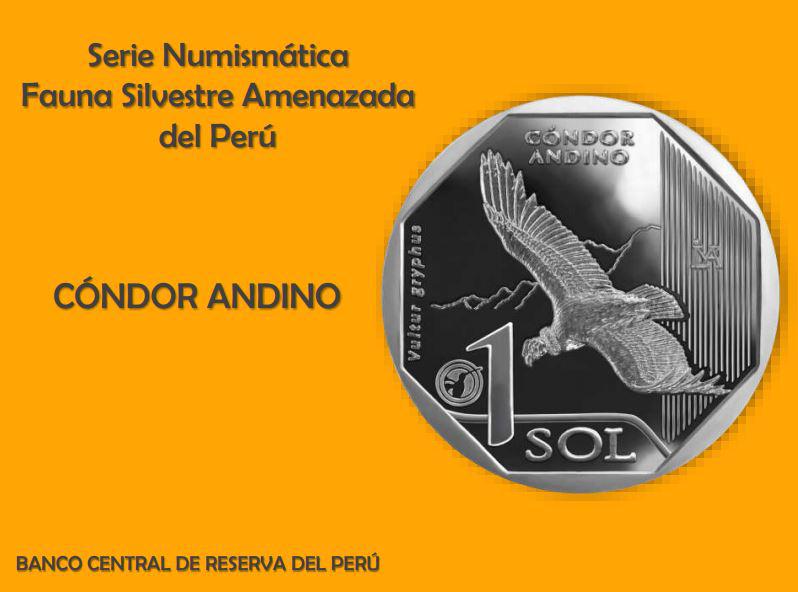 Nueva moneda con imagen del cóndor andino entra en circulación desde el 13 de diciembre.