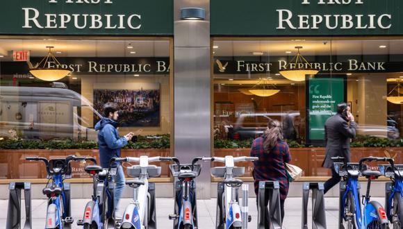 Una agencia de First Republic Bank en Nueva York el viernes 10 de marzo.