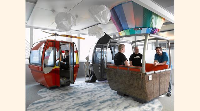 La inclusión de elementos lúdicos fue obra de Camenzind Evolution.