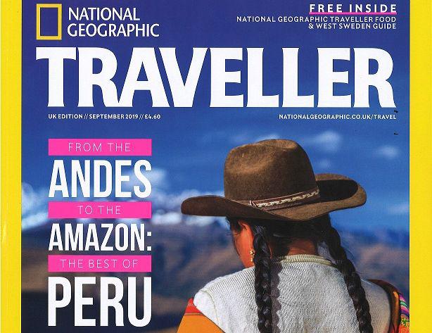 National Geographic Traveller también presentará a su lectoría británica algunas páginas dedicadas a la arqueología, pisco y gastronomía peruana.