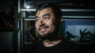 Coleccionista peruano de mantis busca crear conciencia sobre el cuidado de los insectos