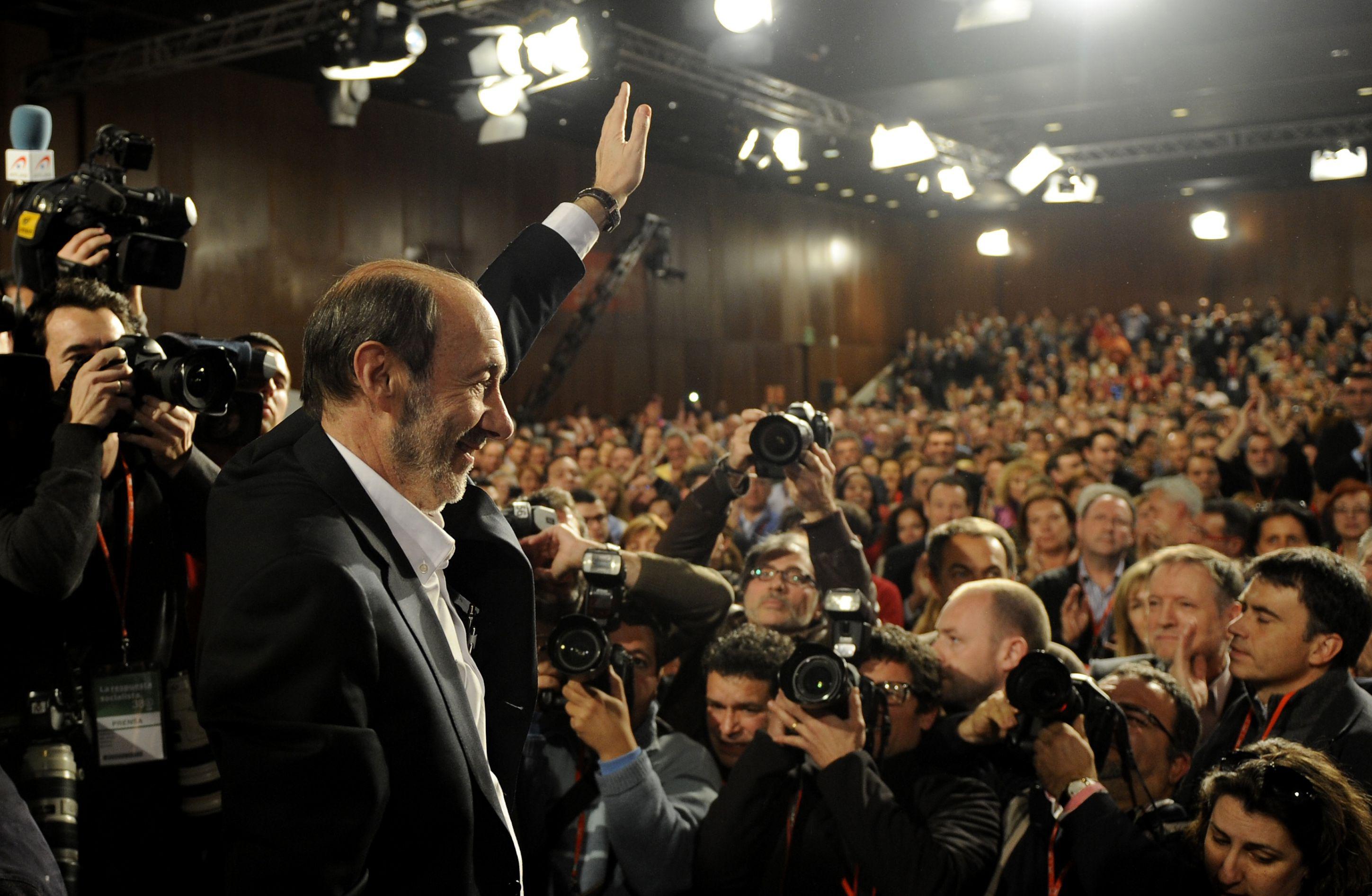 Murió el ex vicepresidente socialista español Alfredo Pérez Rubalcaba. (Foto: AFP)