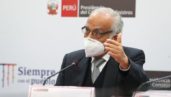 Aníbal Torres descartó hambruna en el Perú. (Foto: PCM)